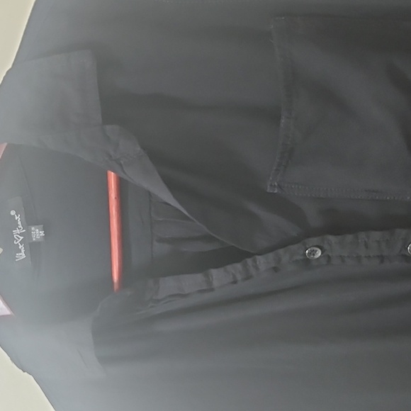 Heart Black Button-Up Shirt - Picture 7 of 10